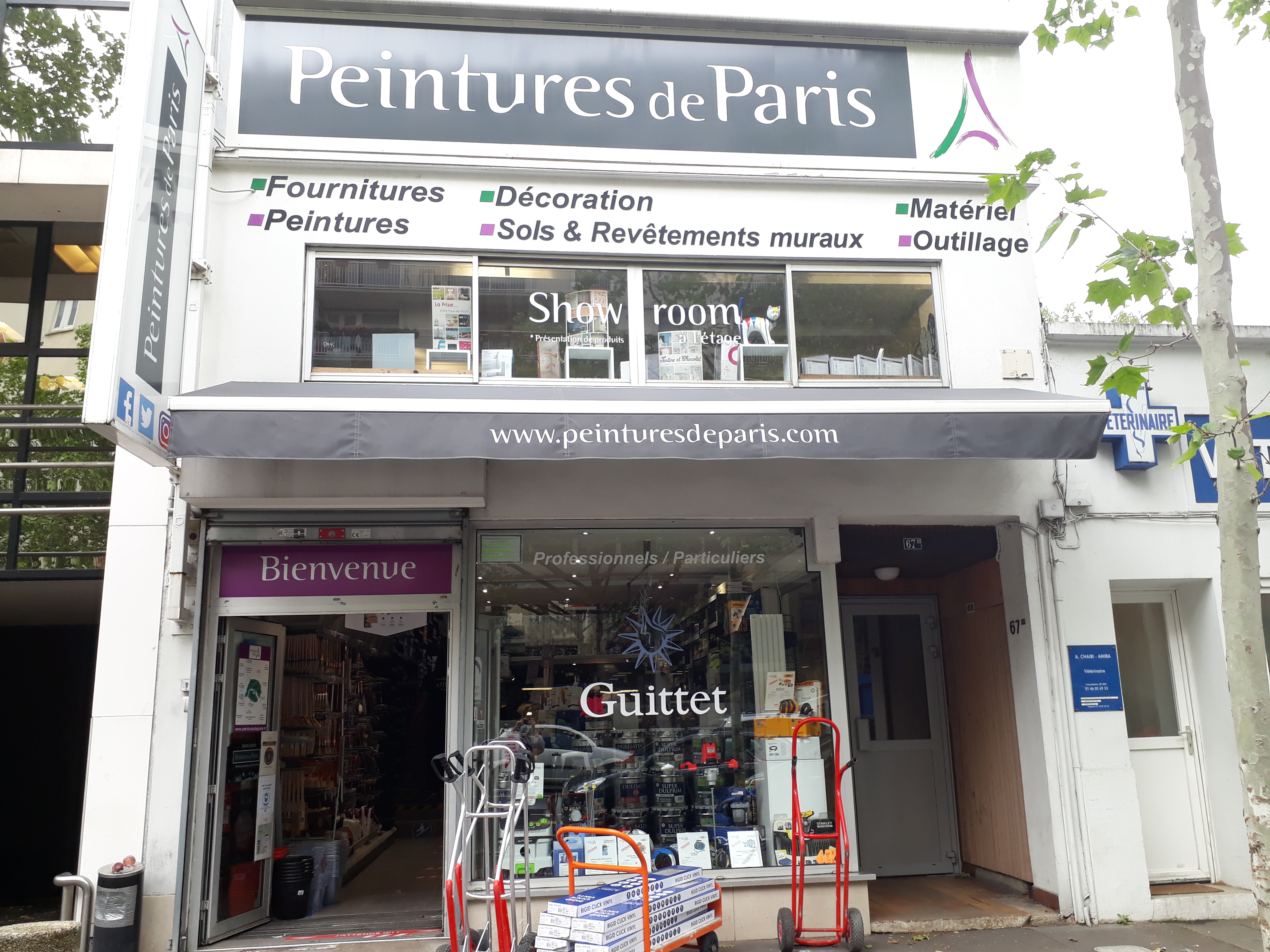 Magasin Peintures de Paris BOULOGNE-BILLANCOURT