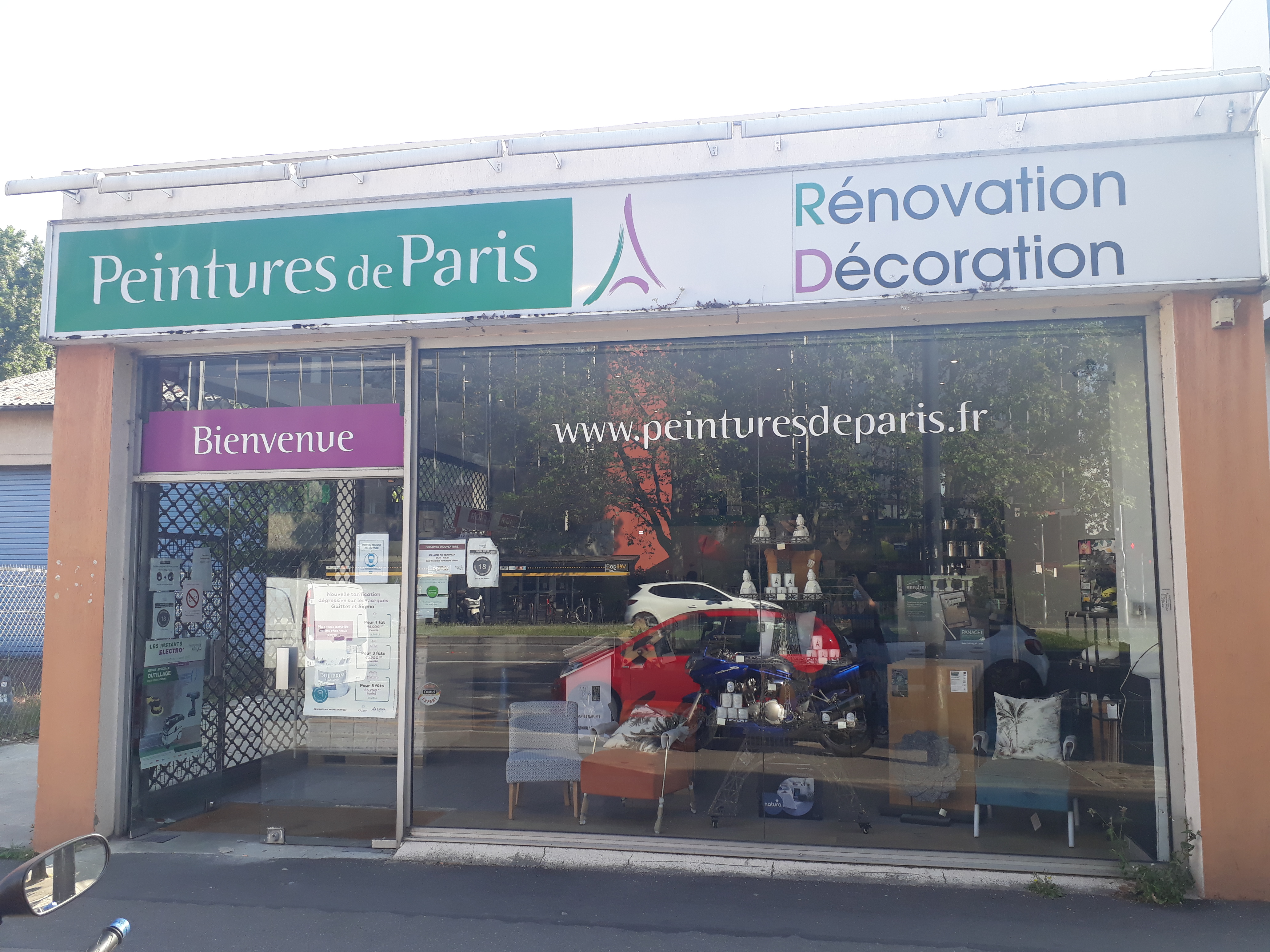 Magasin Peintures de Paris - Showroom MAISON-ALFORT