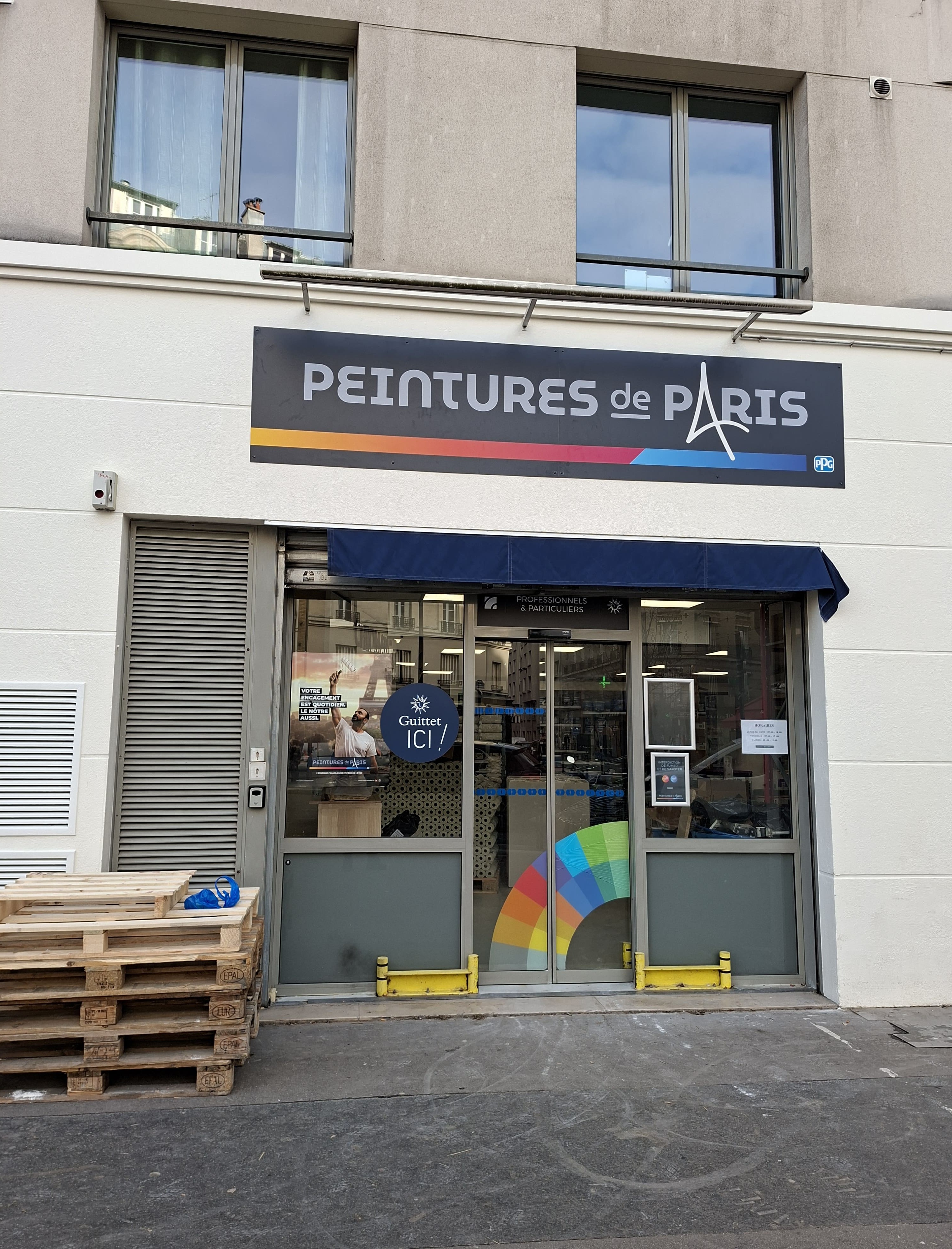 Magasin Peintures de Paris - Showroom PARIS 15EME